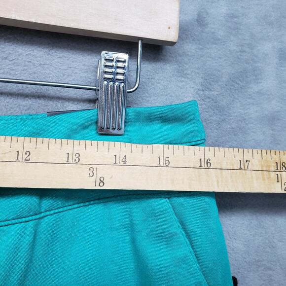 Larry Levine Women's Size 10 Turquoise Blue Slim Leg Ankle Pants Stretch NWT - Picture 9 of 11